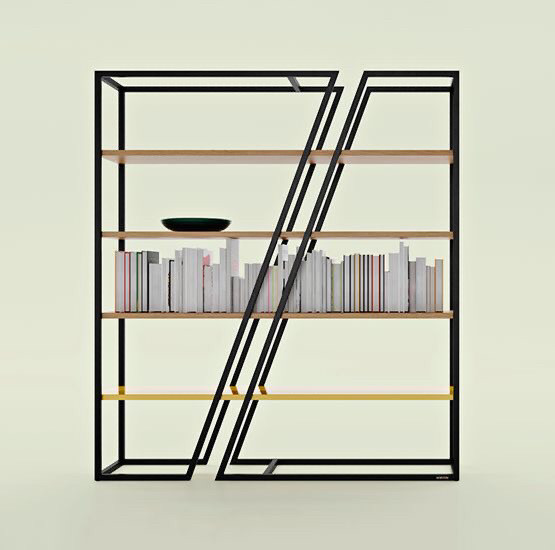 

Дизайнерский Стеллаж в стиле Лофт Loft Design RV035 ()