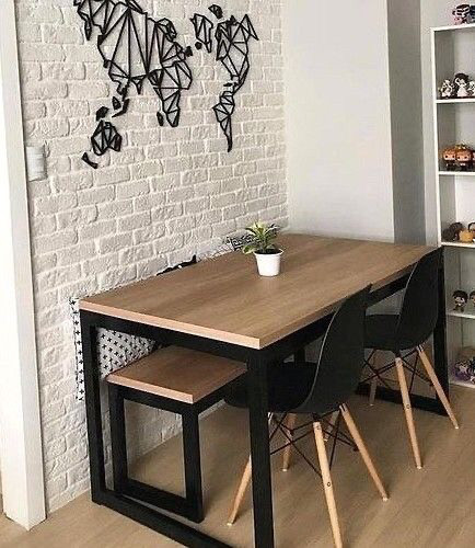 

Дизайнерский Обеденный кухонный стол в стиле Лофт Loft Design RV023 ()
