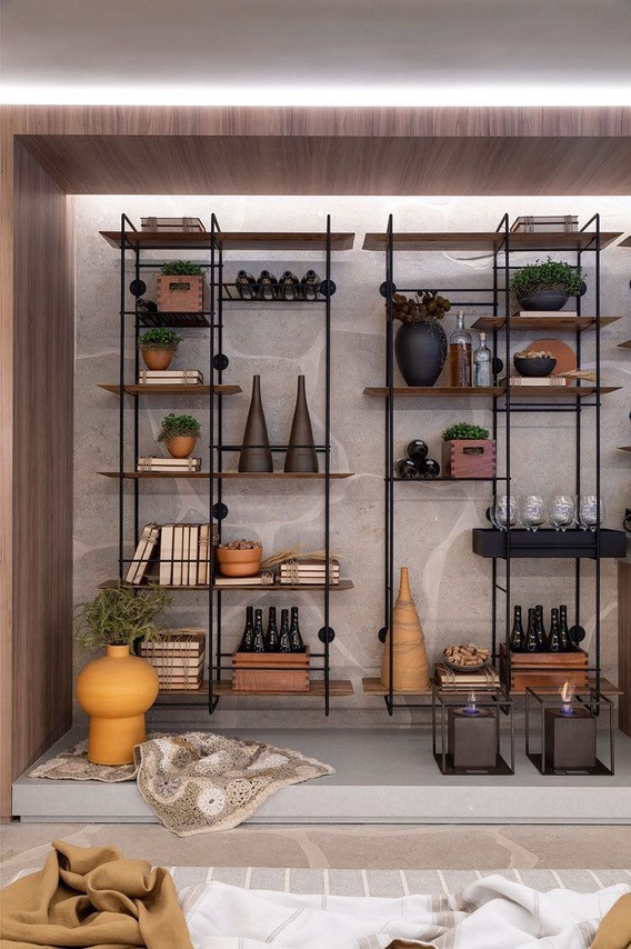 

Дизайнерский Стеллаж в стиле Лофт Loft Design RV156 ()