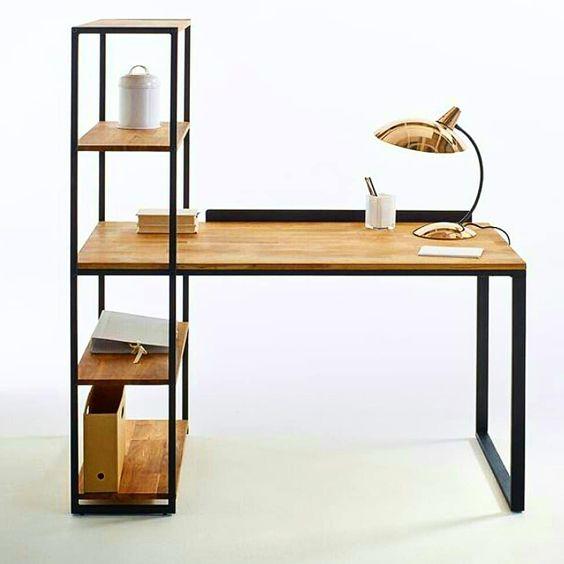 

Дизайнерский Письменный офисный стол с полками в стиле Лофт Loft Design RV254 ()