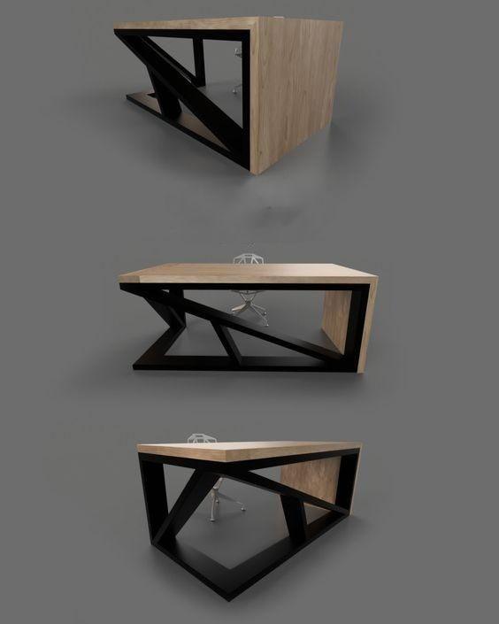 

Дизайнерский Письменный офисный стол в стиле Лофт Loft Design RV471-2 ()