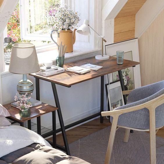 

Дизайнерский Письменный офисный стол в стиле Лофт Loft Design RV725 ()