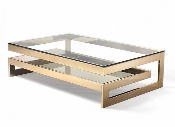 

Дизайнерский Журнальный стол из Нержавеющей Стали в стиле Лофт Loft Design RV815 ()