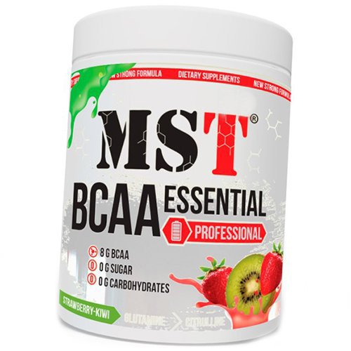 

Аминокислоты БЦАА, BCAA Professional, MST 415г Клубника-киви (28288011)