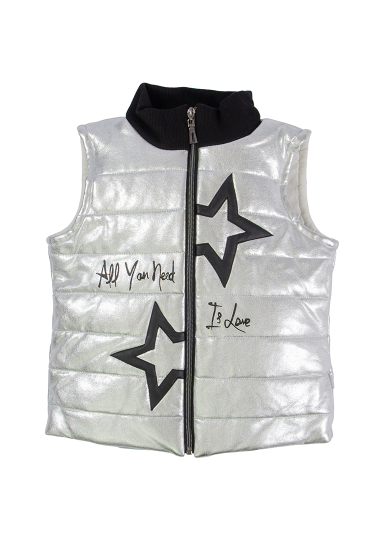 

Жилет для девочки Fashion Kids 51855 р64 122см серый 51338