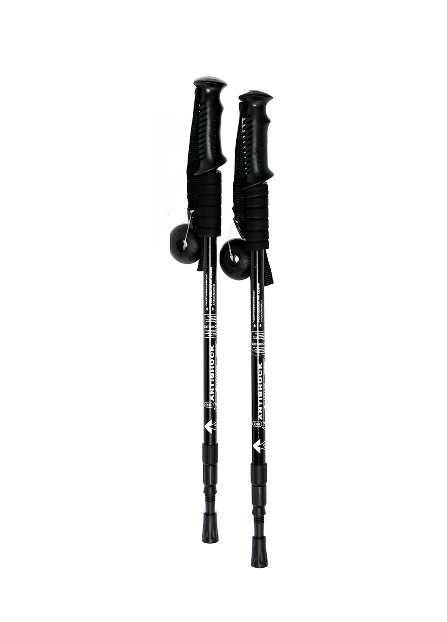 

Трекинговые палки Antishock 65-135 см Черный
