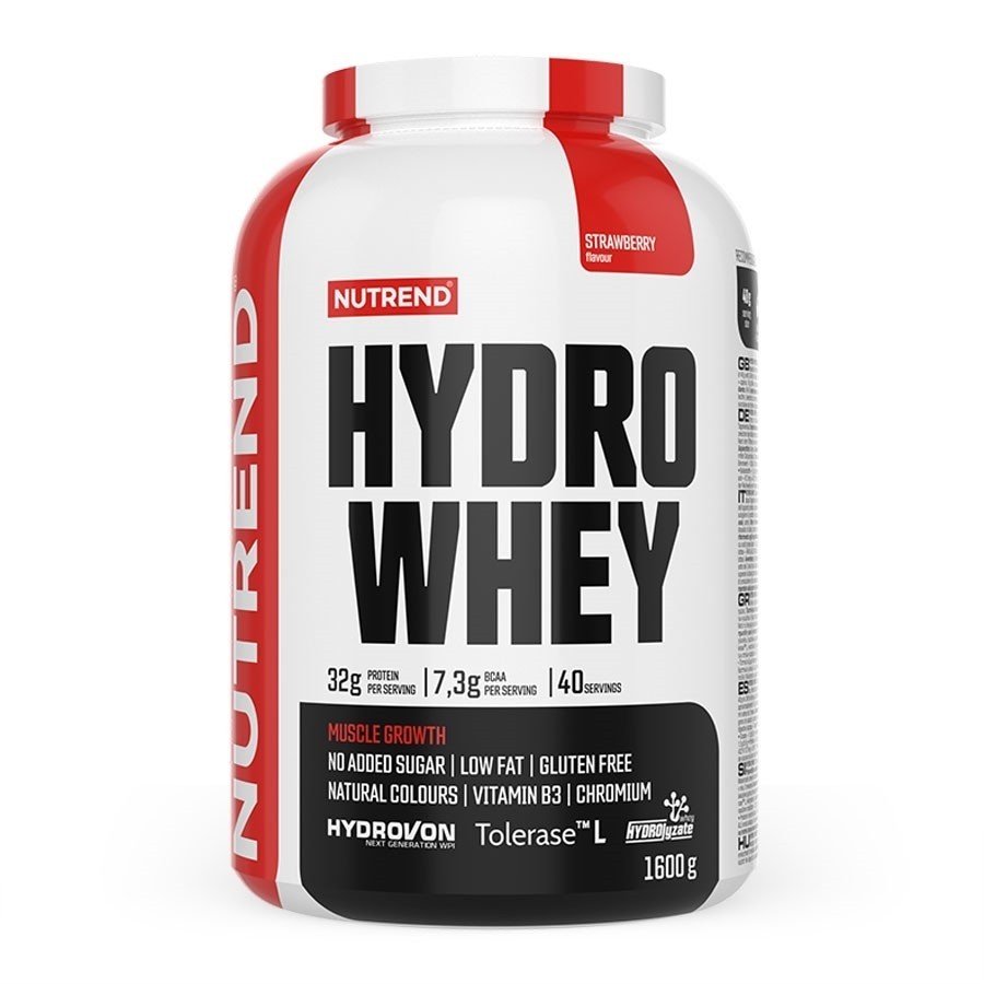 

Протеин Nutrend Hydro Whey Клубника (1600 г )