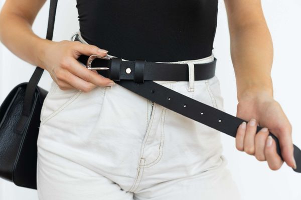 

Ремень из натуральной кожи boorbon 701-ROUND-FORM-BLACK-1 черный
