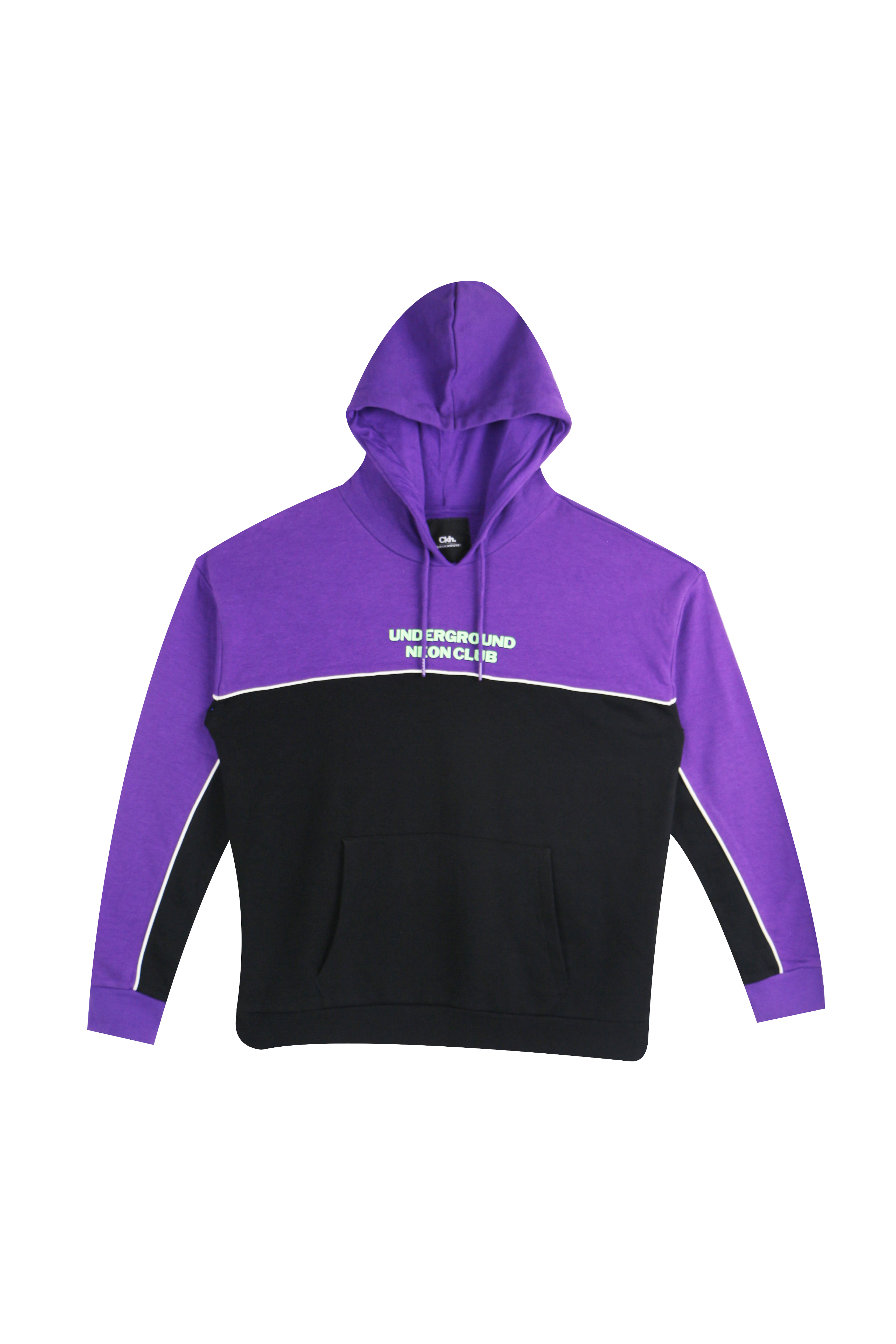 

Худи C&A  черный-фиолетовый WE-110363, Худи C&A L черный-фиолетовый WE-110363