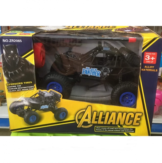 

Внедорожник, джип на радиоуправлении Alliance Captain America ZR2065 Kronos Toys, машинка аккумуляторная (F12К476)