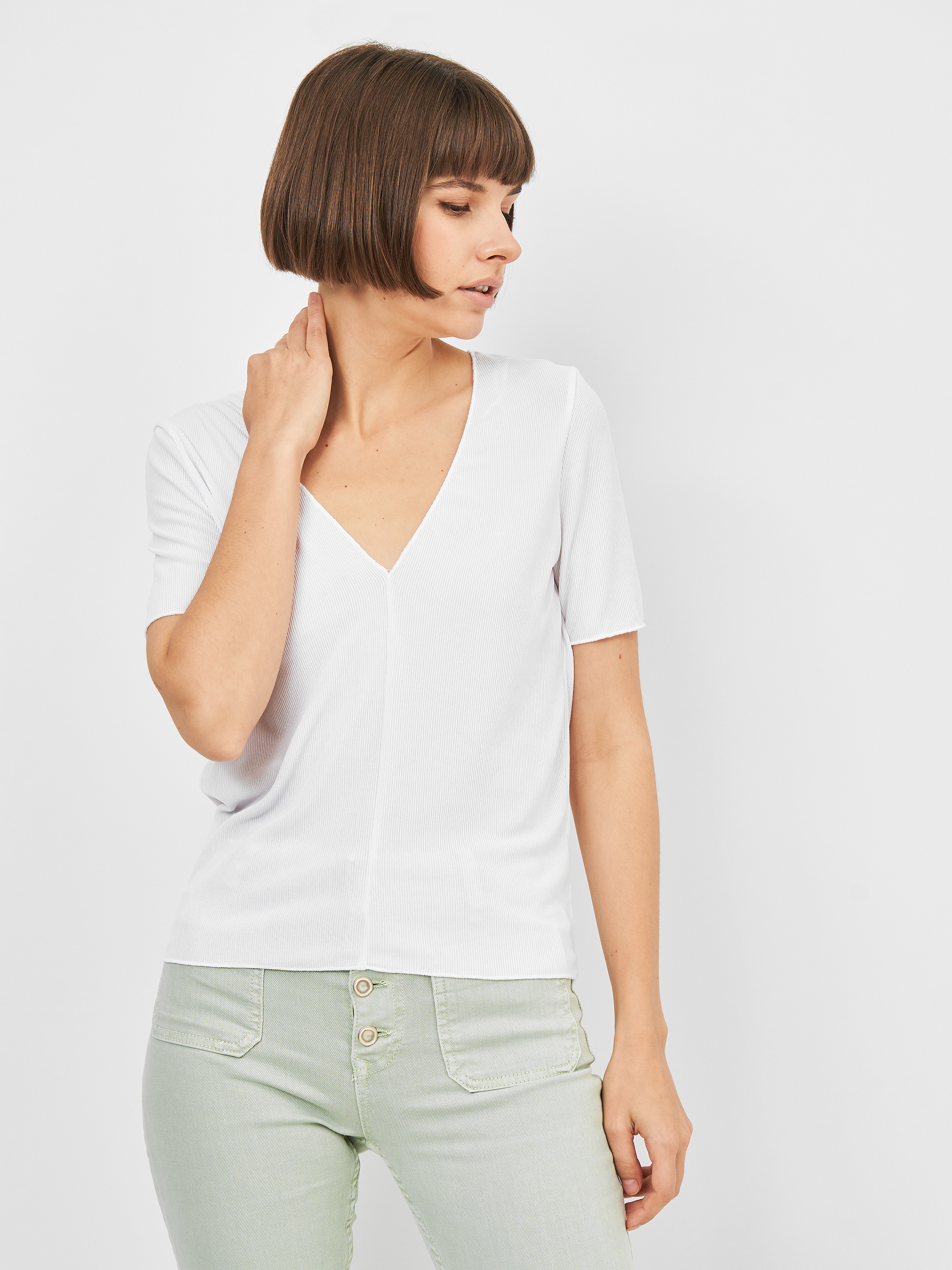 

Блузка Zara 1198/035/250  Белая, Блузка Zara 1198/035/250 S Белая