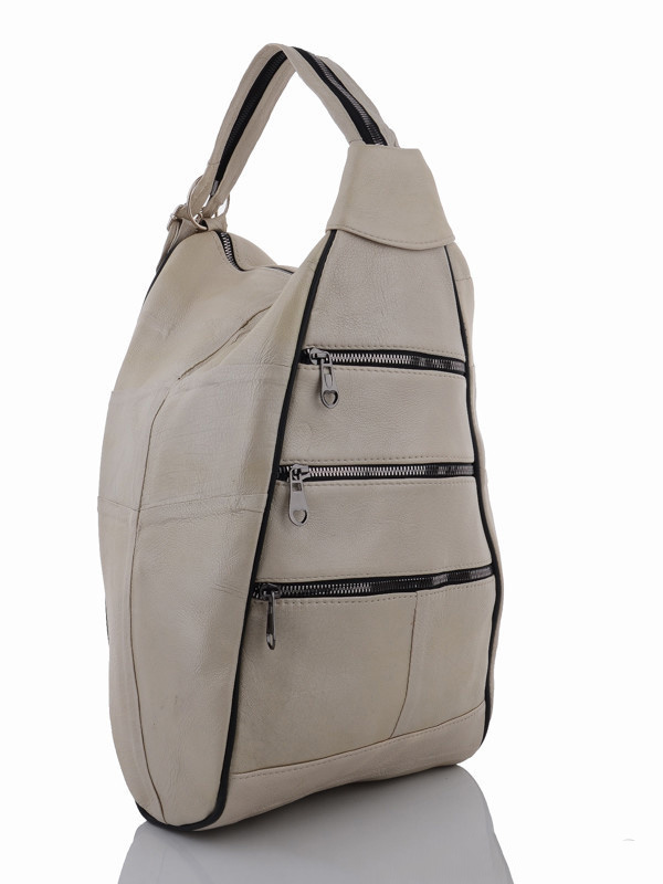 

Женские рюкзаки деми Prime 095-1 beige Бежевый р.35x24x9