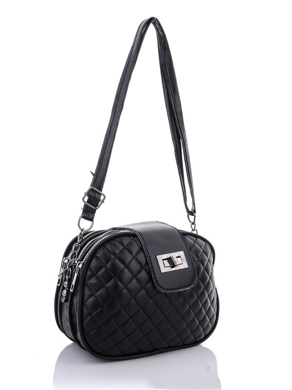 

Женские сумки деми Prime 081 black Черный р.16x20x10