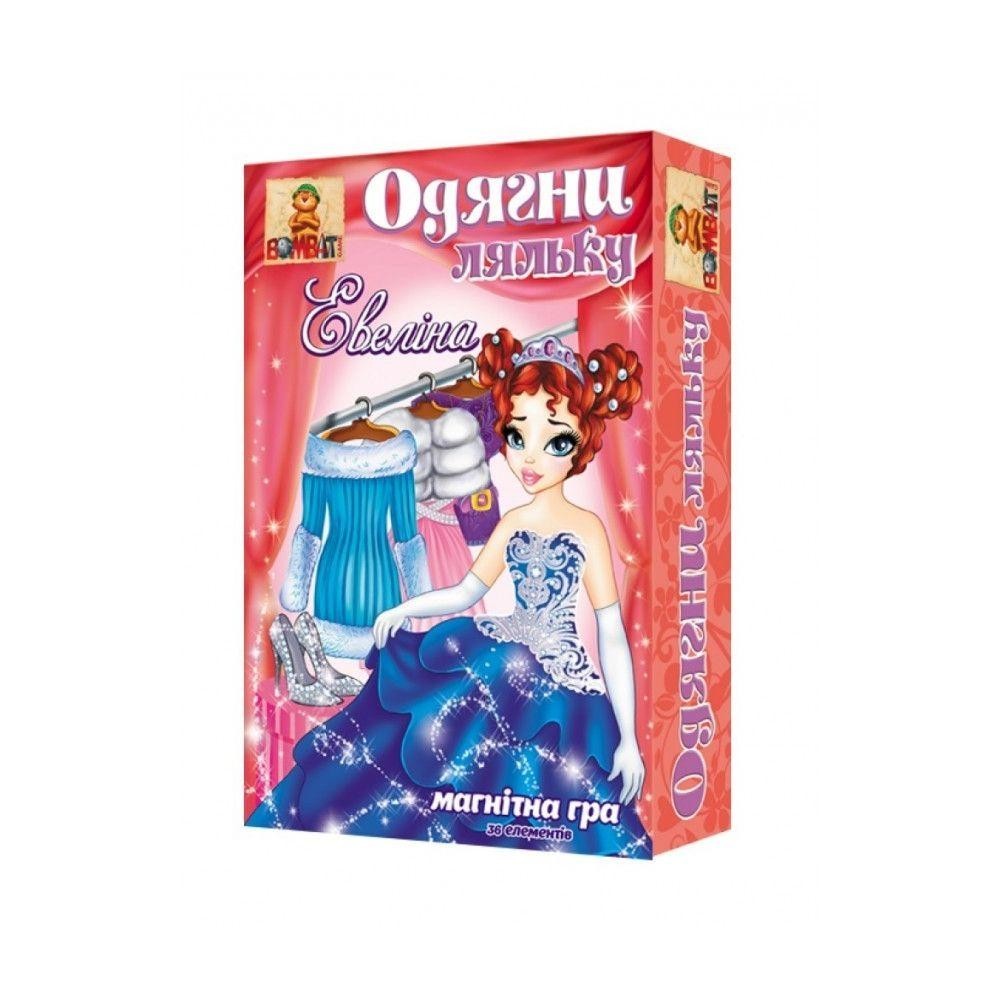 

Настольная игра Одень куклу Эвелину магнитная игра