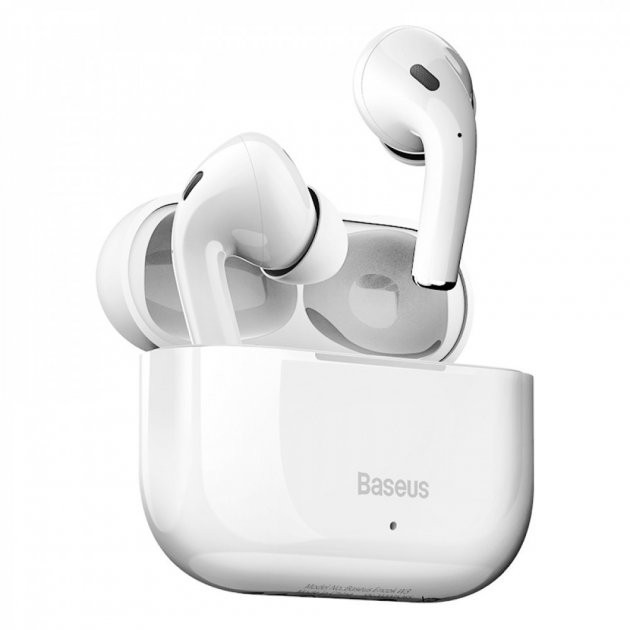 

Беспроводные Bluetooth наушники BASEUS Encok TWS W3 White