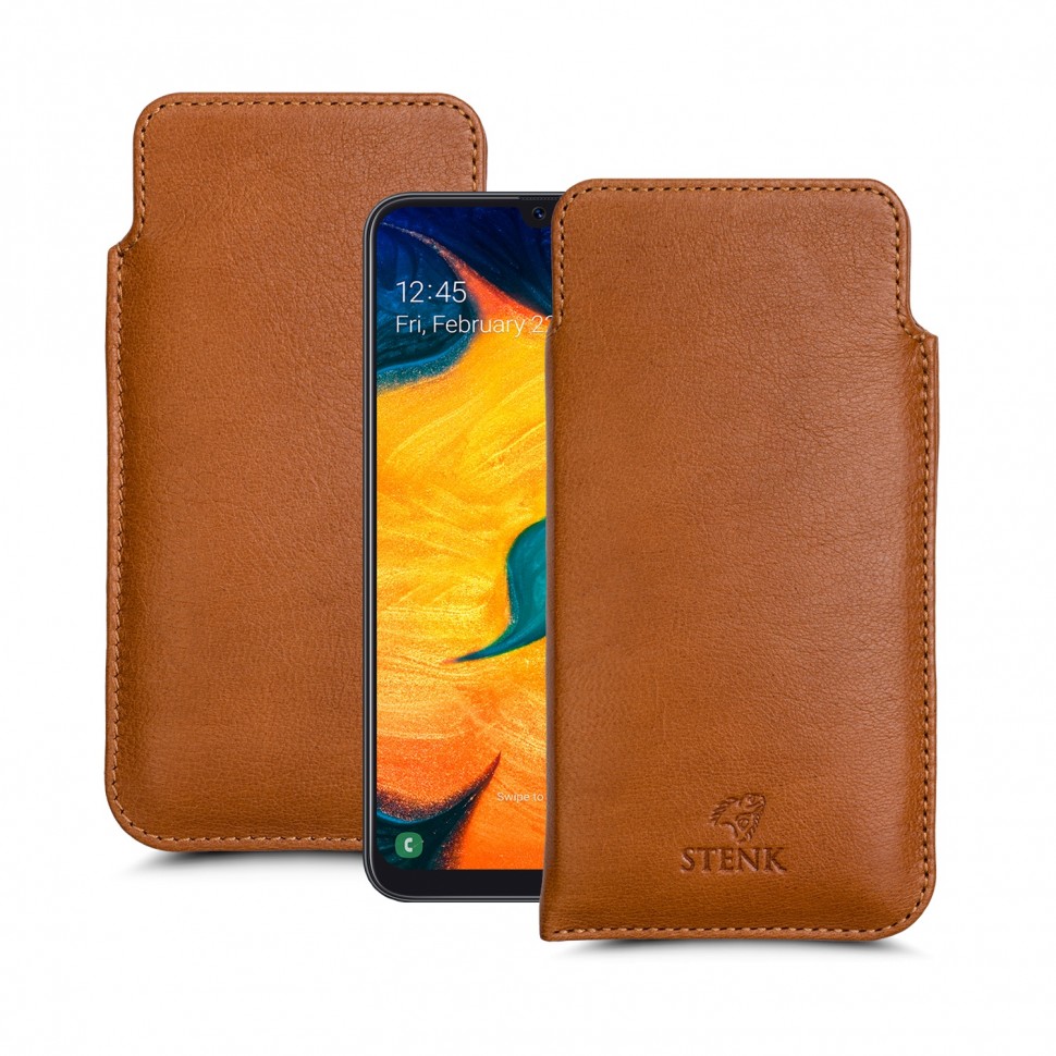

Футляр Stenk Elegance для Samsung Galaxy A30 Camel