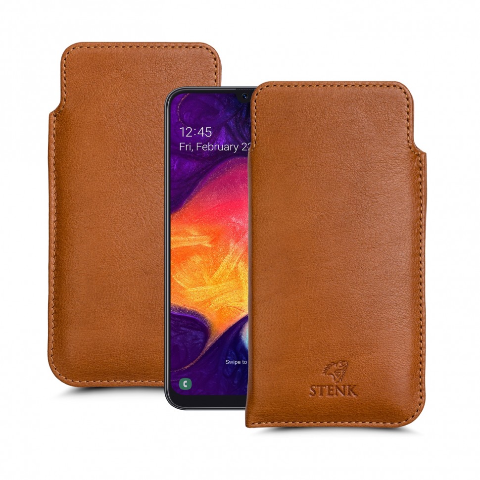 

Футляр Stenk Elegance для Samsung Galaxy A50 Camel