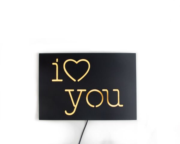 

LED вывеска «I love you» Art Republic