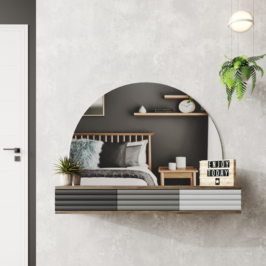 

Трюмо Fenster Компанит Аликанте/Пепел