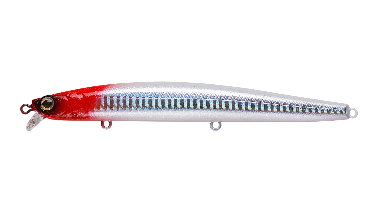 

Воблер Минноу Strike Pro B-Match Jet 150, 150 мм, 28 гр, Загл. 0,6м., Тонущий, цвет: 022PPP-713 Redhead Silver, (JS-299#022PPP-713) (98476)