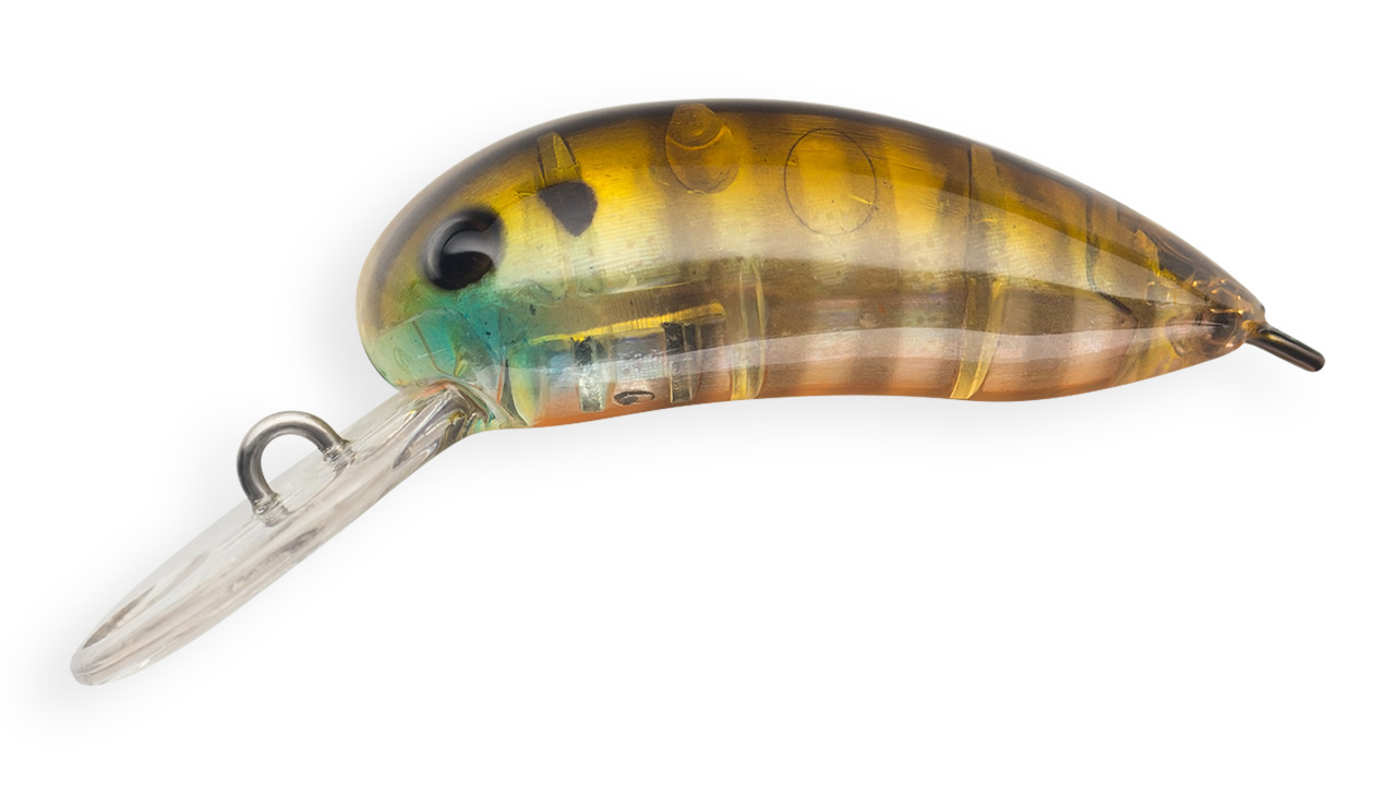 

Воблер Strike Pro Cooky 30 SP, 30 мм, 2,6 гр, Загл. 1,5м., Нейтральный, цвет: A68G Broun Gill Transparent, (JS-322#A68G) (80891)