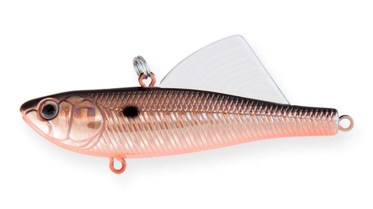 

Воблер Раттлин Strike Pro Tornado Vibe 85, 85 мм, 25,6 гр, Быстротонущий, цвет: 613-713 Black Back Smoked OB, (EG-204B-UV#613-713) (98461)