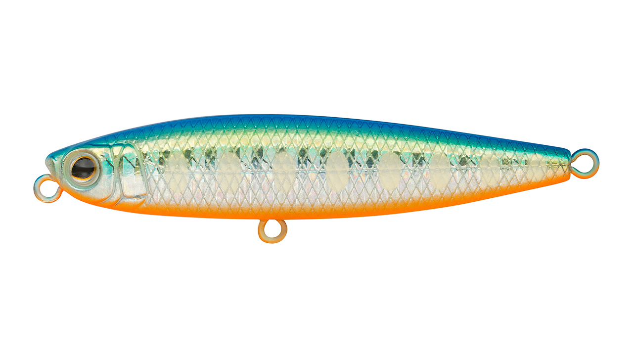

Воблер Стикбейт Strike Pro Slide Bait Heavy One 90, 90 мм, 20 гр, Тонущий, цвет: A150-713 UV Blue Silver OB, (JS-269#A150-713) (96487)