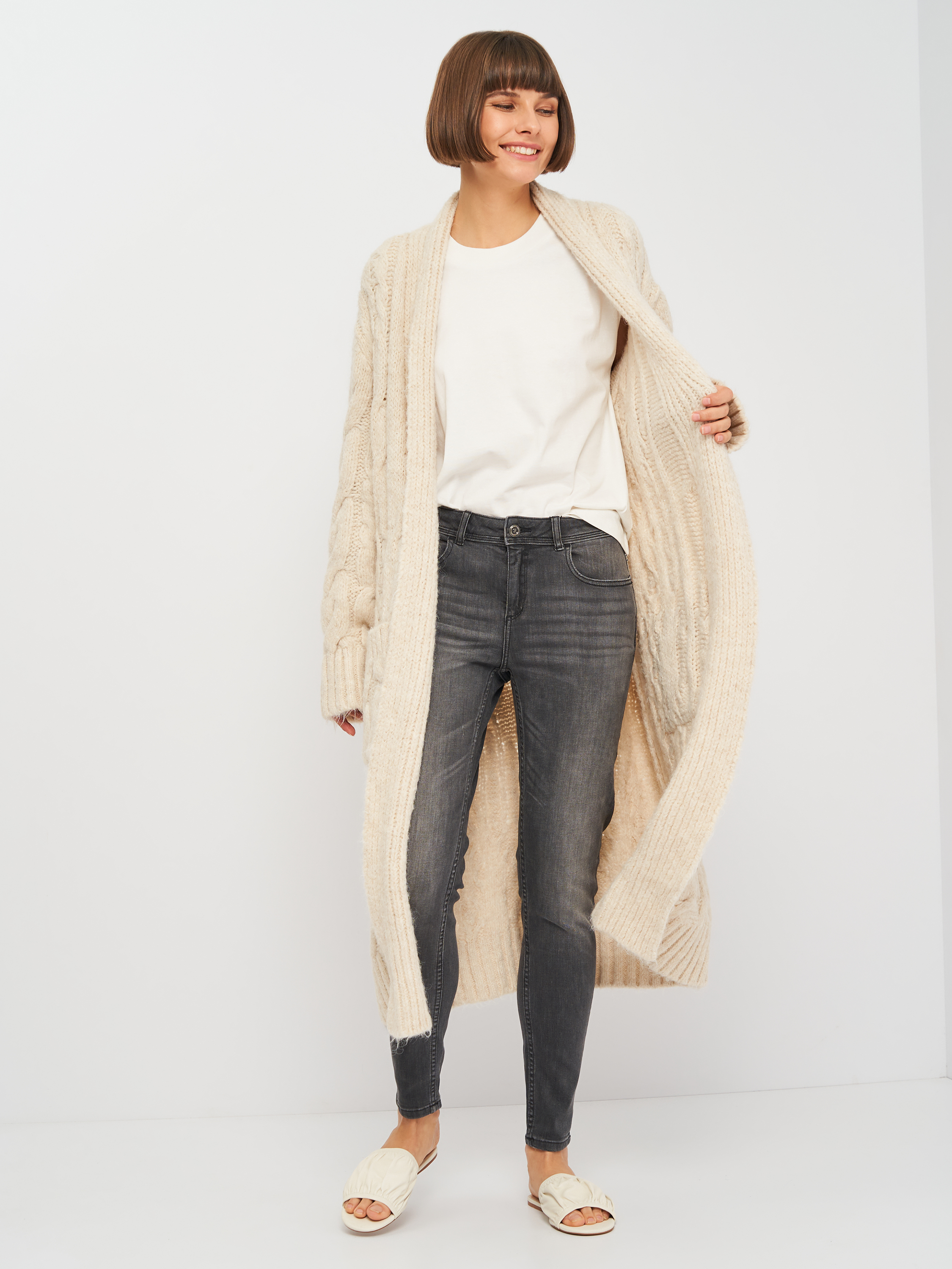 

Кардиган Zara 6771/014/712 S Бежевый