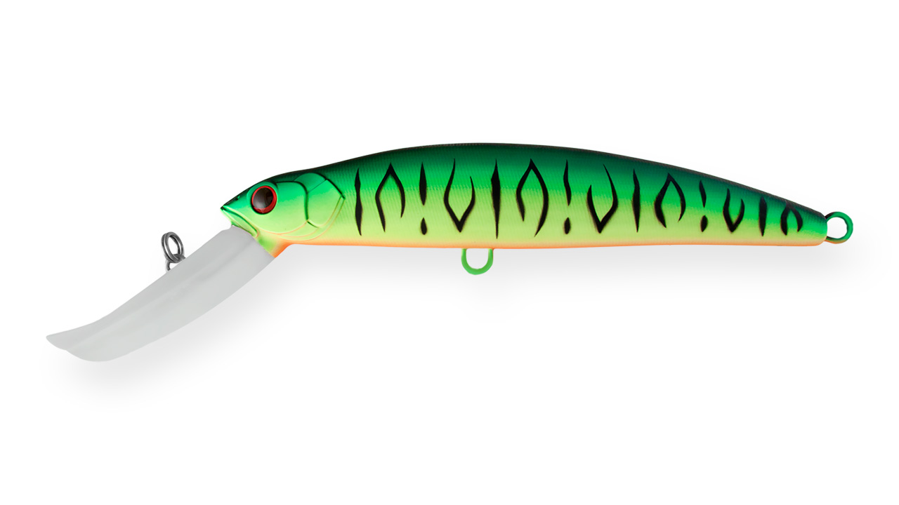 

Воблер Минноу Strike Pro Musky Monster Deep 200CL, 200 мм, 118 гр, Загл. 10,0м.-12,0м., Плавающий, цвет: GC01S Mat Tiger, (MG-007CL#GC01S) (82796)