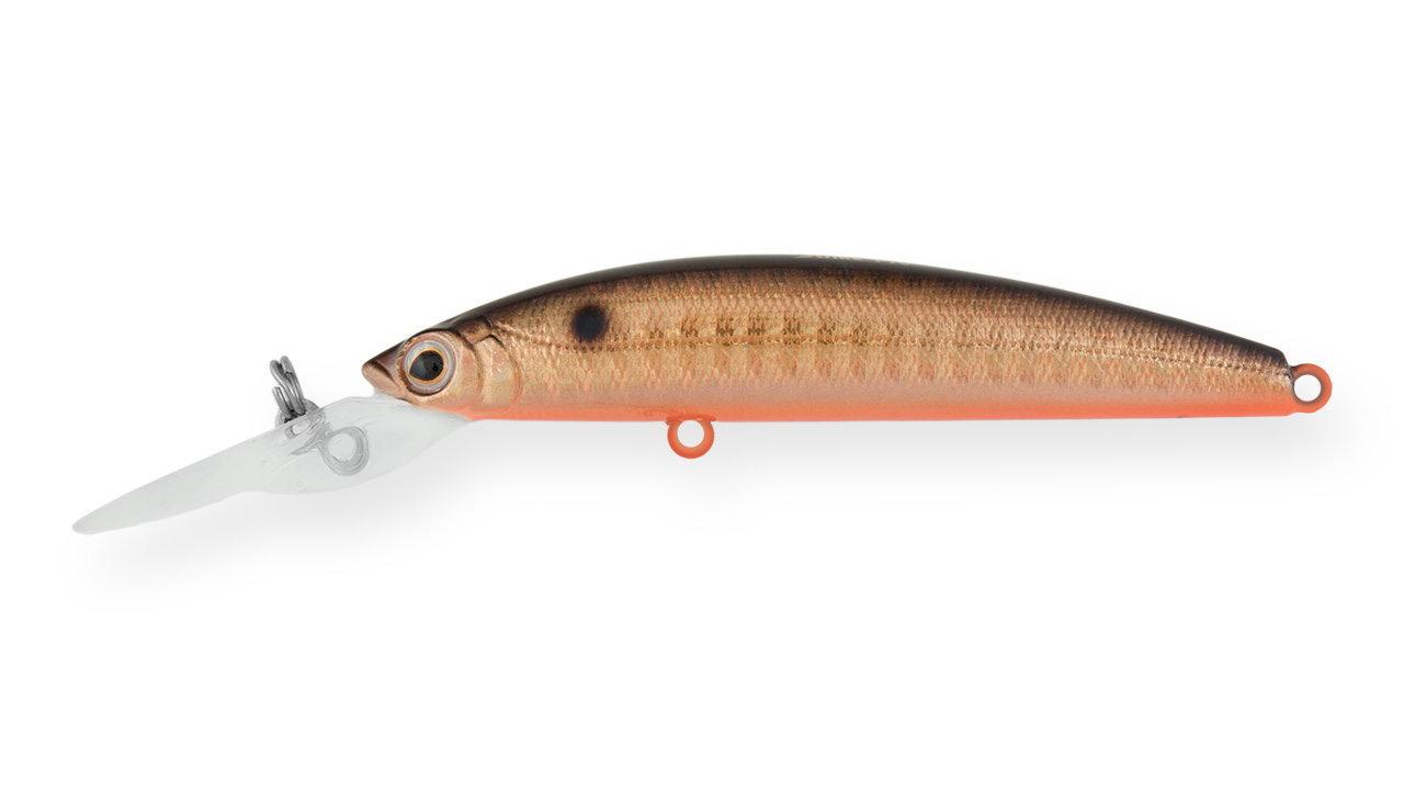 

Воблер Минноу Strike Pro Magic Minnow 70, 70 мм, 5,2 гр, Загл. 1,5м.-2,5м., Плавающий, цвет: 613-713 Black Back Smoked OB, (EG-068A#613-713) (81411)