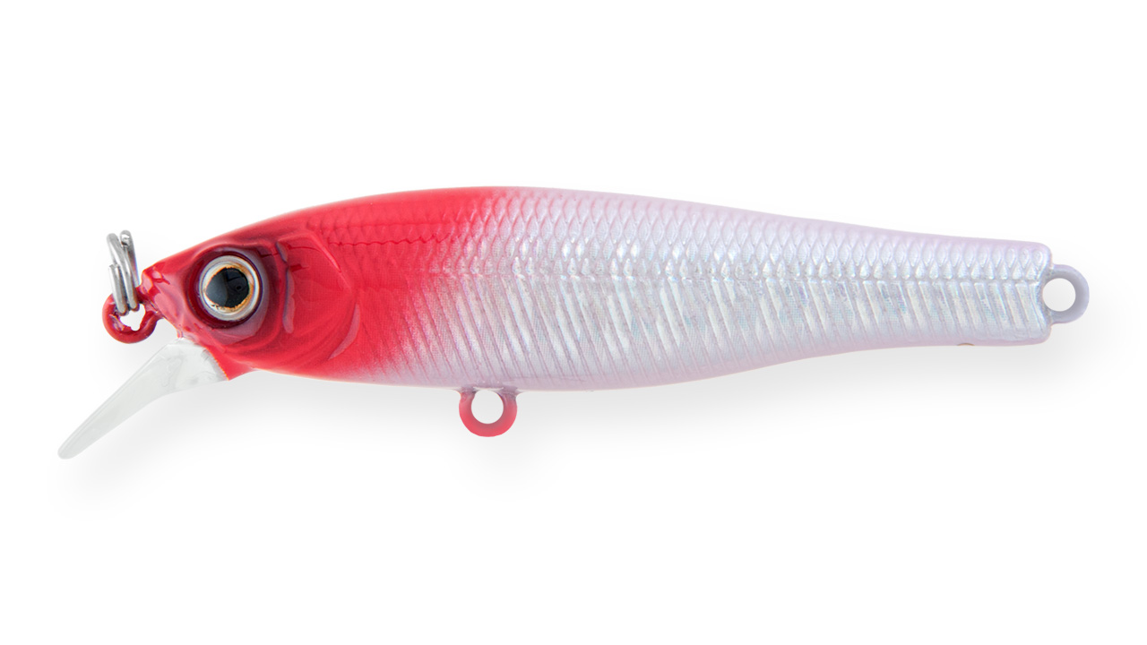 

Воблер Минноу Strike Pro Quick Minnow 40 S, 40 мм, 2,6 гр, Загл. 0,6м., Тонущий, цвет: 022PPP-713 Redhead Silver, (JS-238#022PPP-713) (81010)