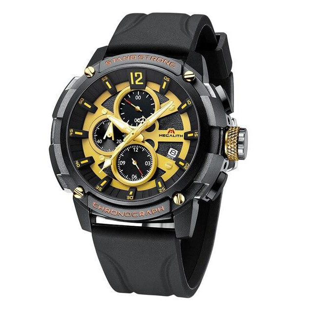 

Часы Megalith 8231M Black-Gold