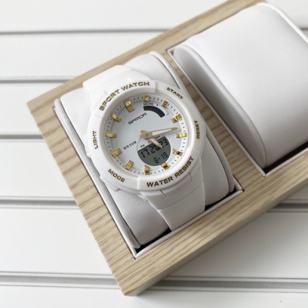 

Часы Sanda 6005 White-Gold