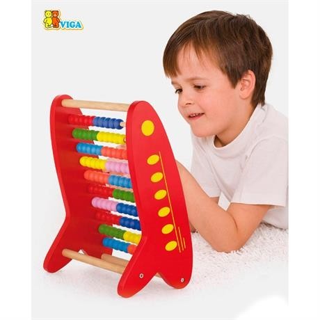 

Деревянные счеты Viga Toys