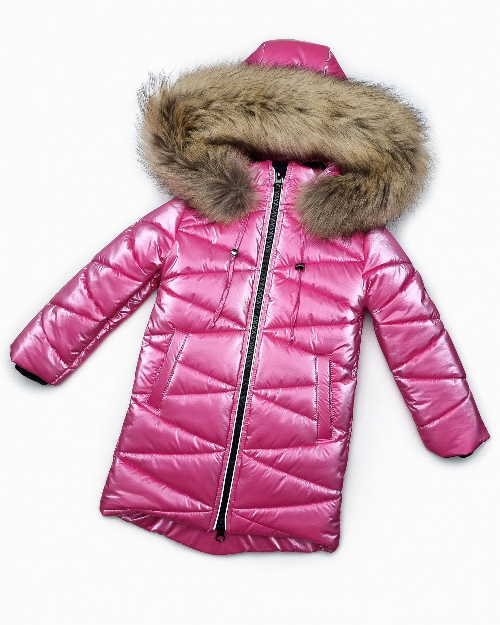 

Зимняя куртка Teplee net Parka 104-110 см Малина бархат