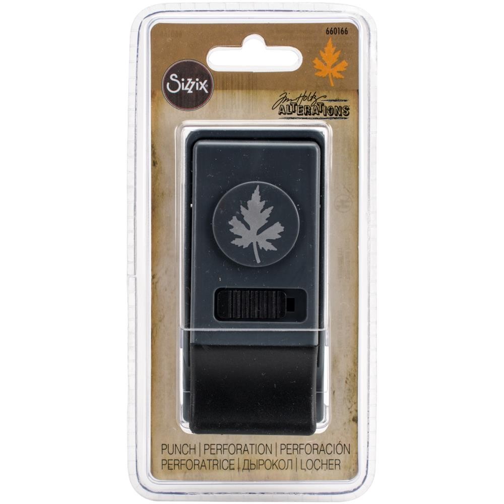 

Дырокол кленовый лист Sizzix Medium Paper Punch By Tim Holtz Maple Leaf