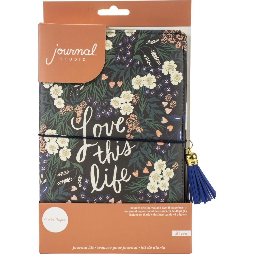 

Блокнот-тревелбук American Crafts Journal Studio Kit Love This Life By Crate Paper