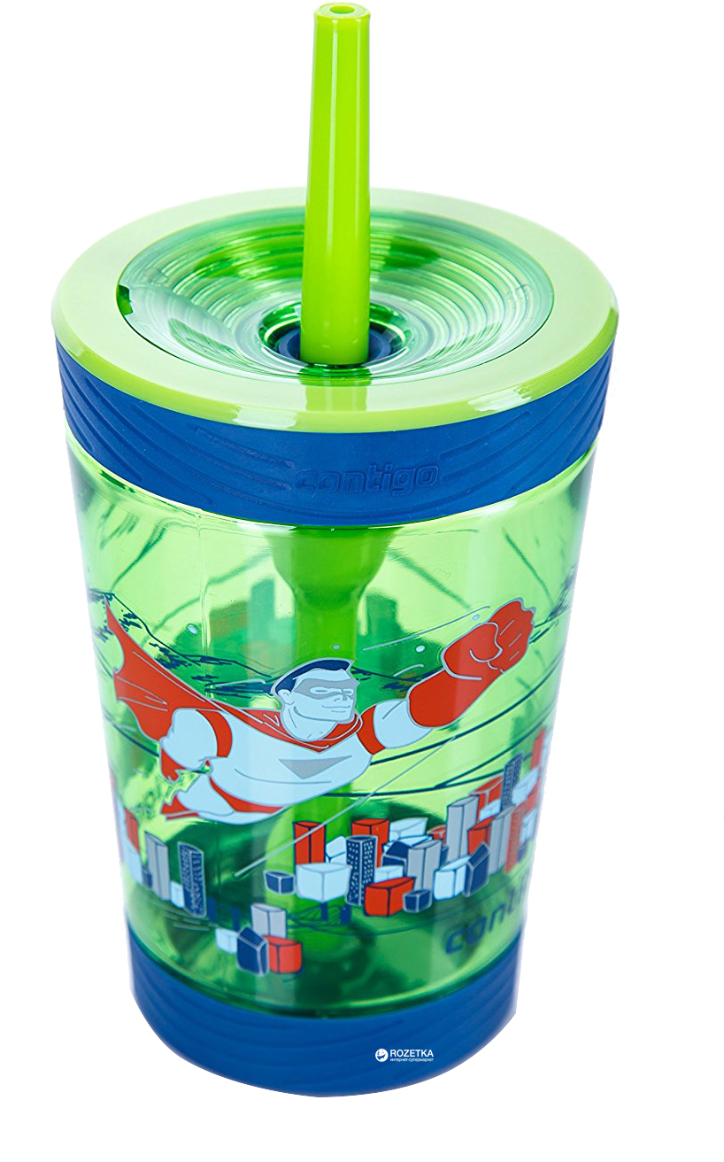 

Стакан детский Сontigo Spill Proof Tumbler 420 мл Зеленый