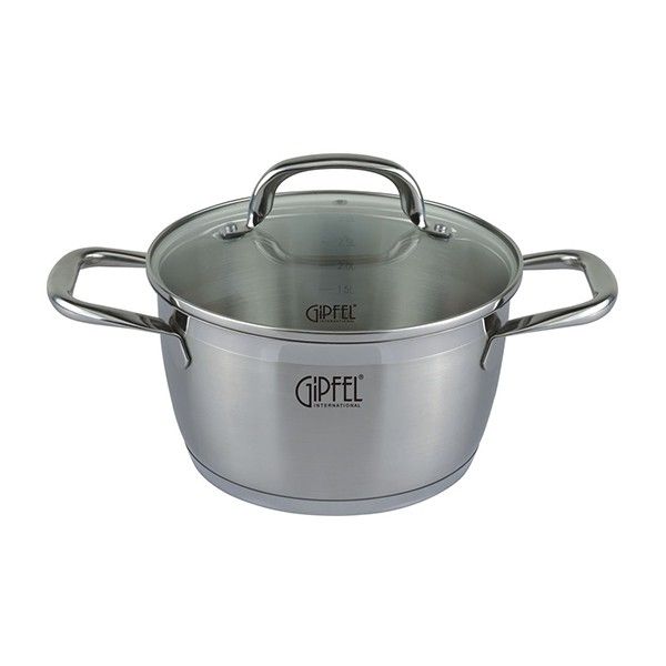

Кастрюля Gipfel Era 1379 (5,8 л, 24 см)