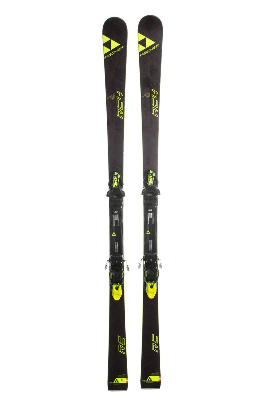 

Лижі гірські Fischer RC4 170 Black-Green Б/У