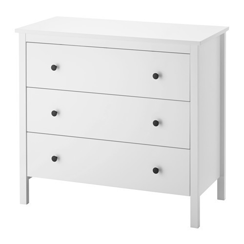 

Комод с 3 ящиками IKEA KOPPANG 90x83см белый 103.859.50