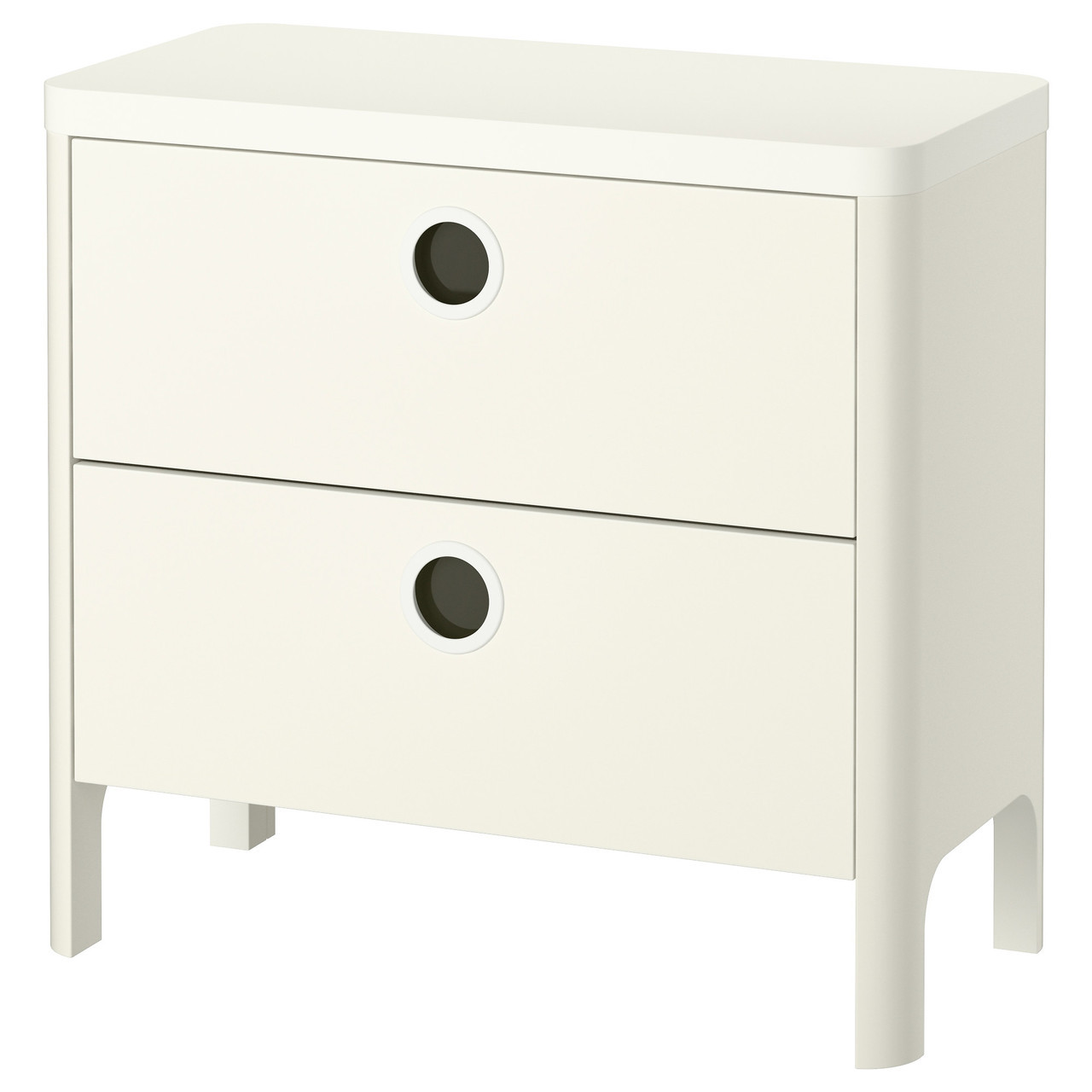 

Комод IKEA BUSUNGE 2 ящика, белый 603.057.05