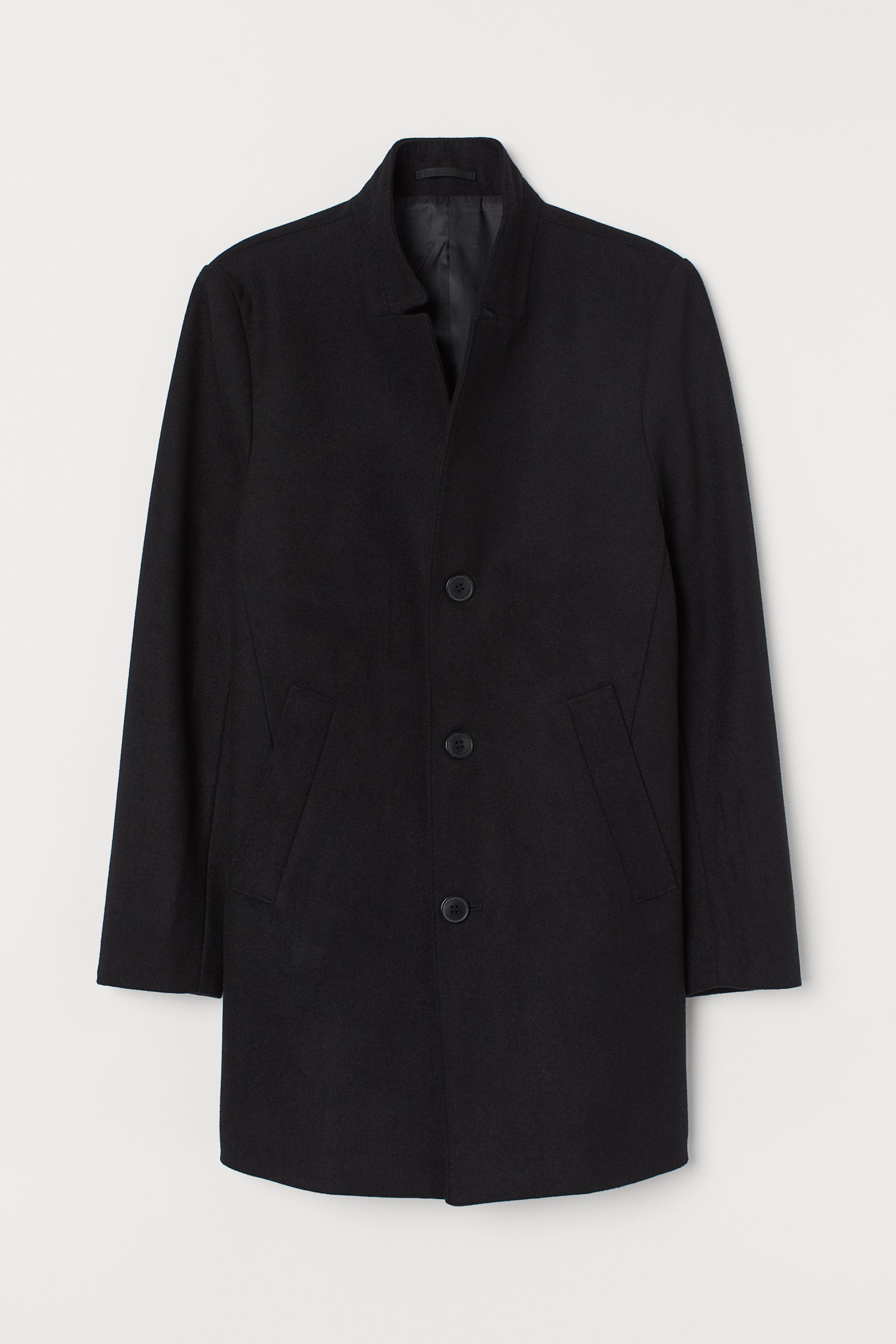 

Пальто H&M  черный 7881720, Пальто H&M 44 черный 7881720