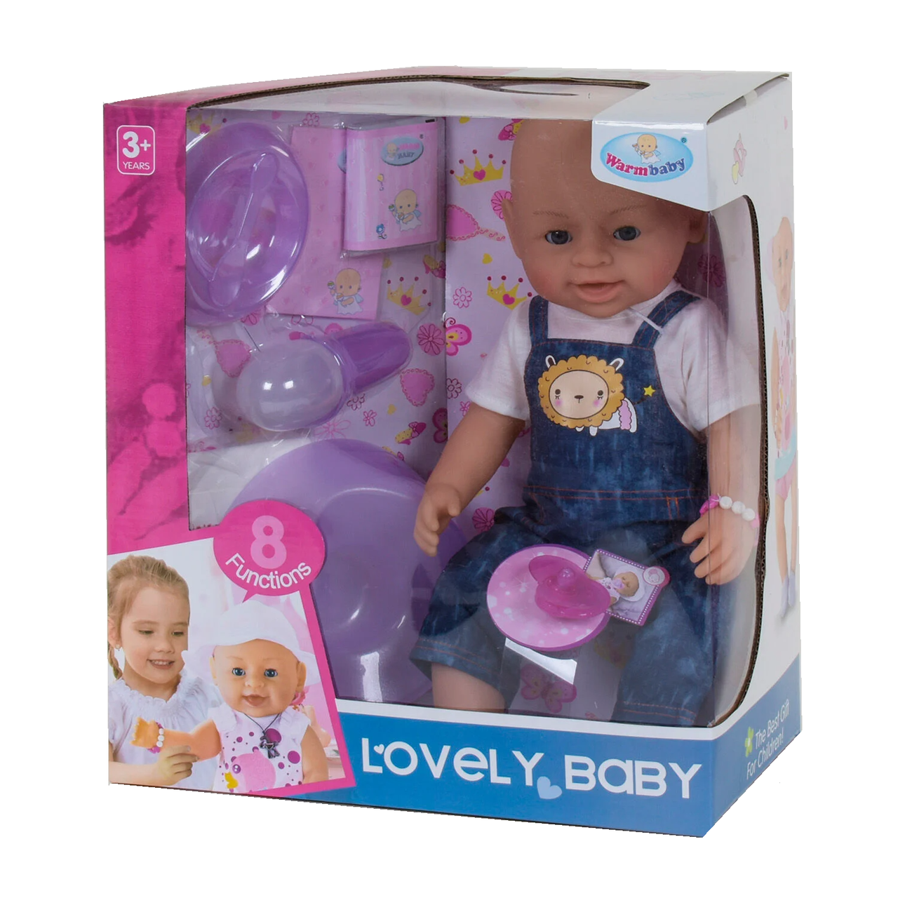 

Интерактивный пупс с аксессуарами Lovely Baby 42 см Вид 11