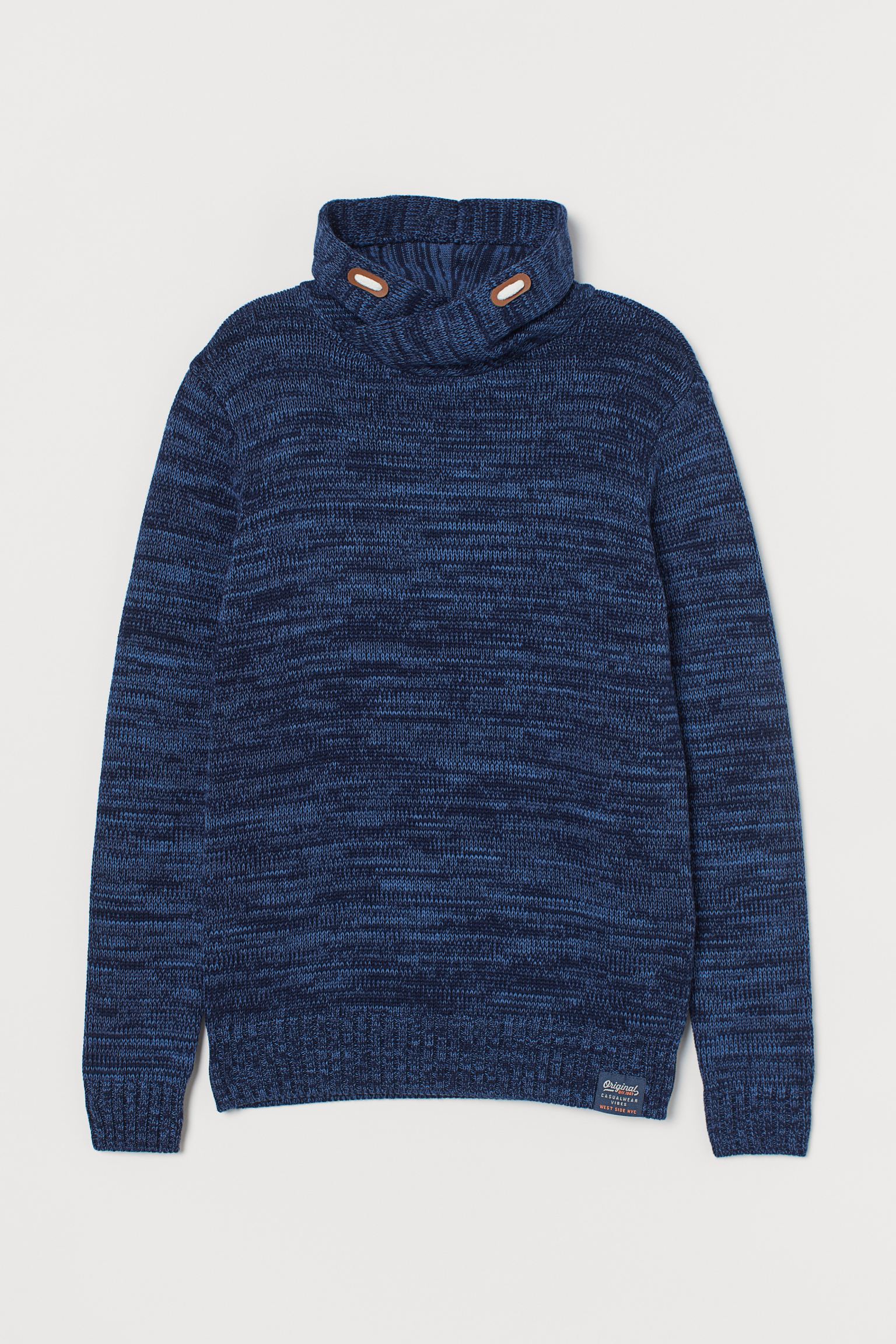 

Джемпер H&M 146 152см синий меланж 31088607542