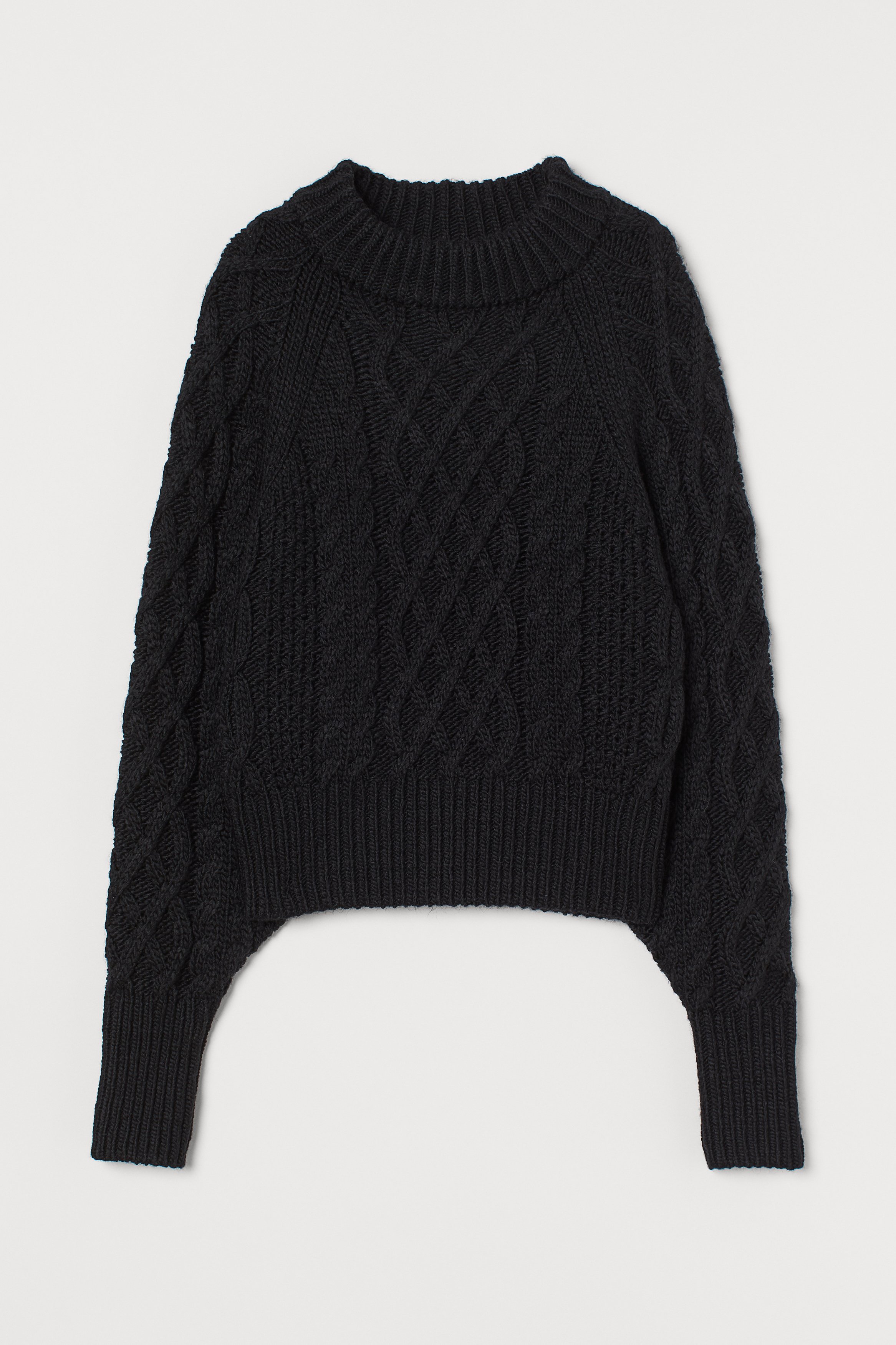 

Джемпер H&M M черный 1099243202