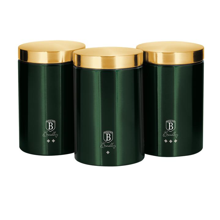 

Набор ёмкостей для хранения 3 пр Berlinger Haus Emerald Collection BH-6272