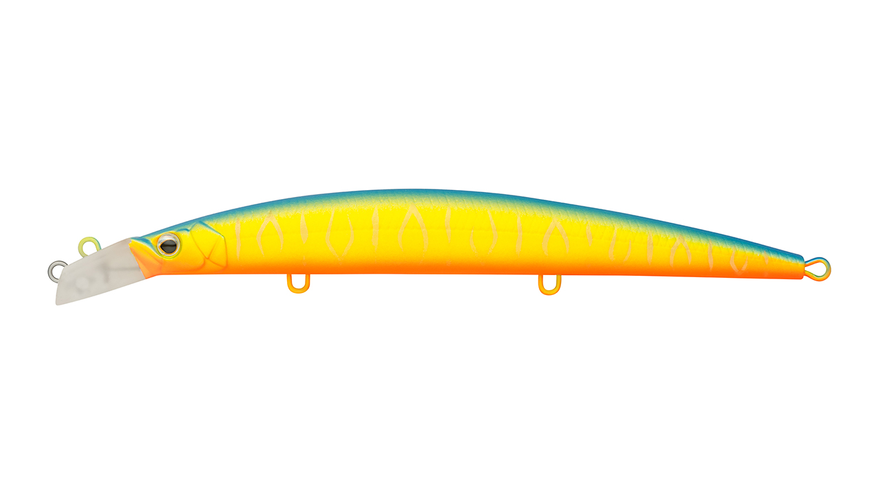 

Воблер Минноу Strike Pro Top Water Minnow 130, 130 мм, 15 гр, Загл. 0,1м.-0,7м., Плавающий, цвет: A252S Bullfinch Mat Tiger, (JL-158F#A252S) (145805)