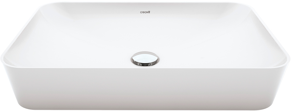 

Раковина CREAVIT Ultra UL060.G0000 45х60 см жемчужно-белая матовая