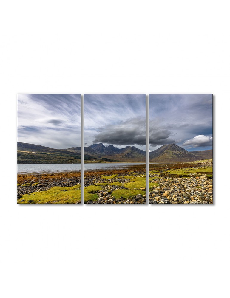 

Модульная картина Artel «Бла Хейнн гора на острове Скай в Шотландии» 3 модуля 90x135 см